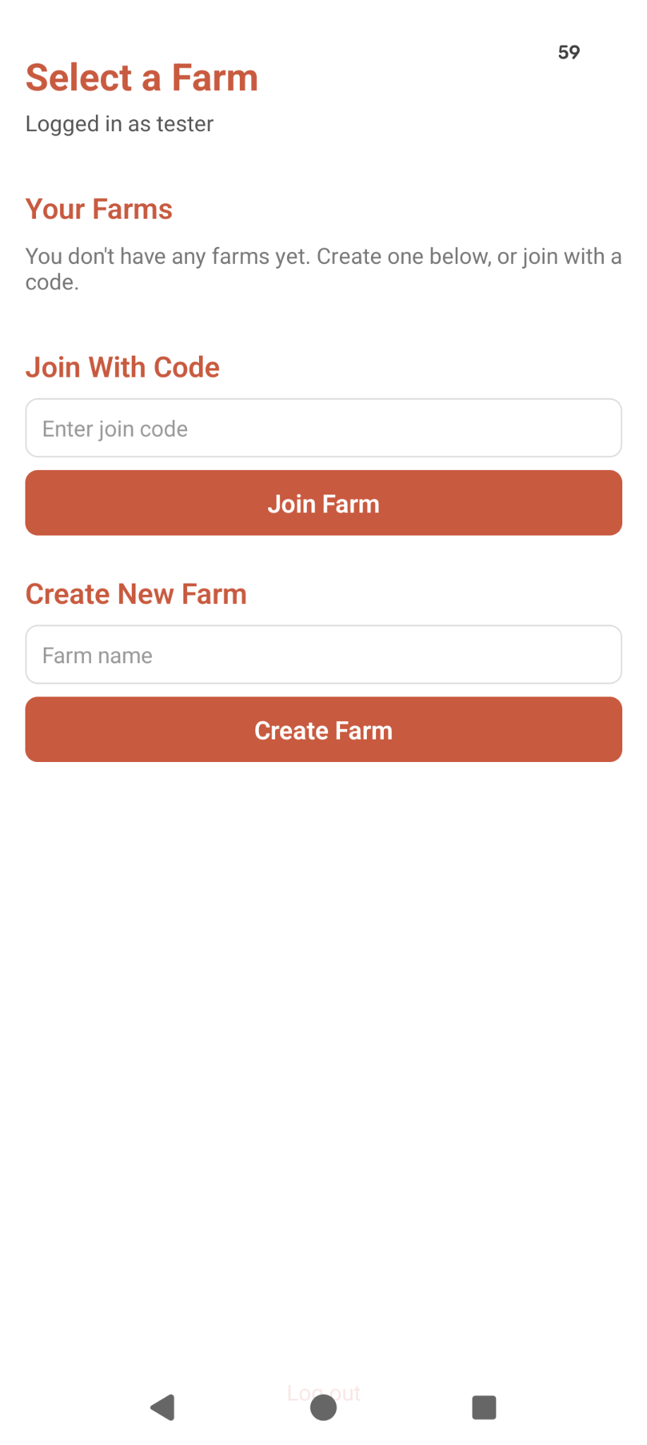 Join a farm using a code